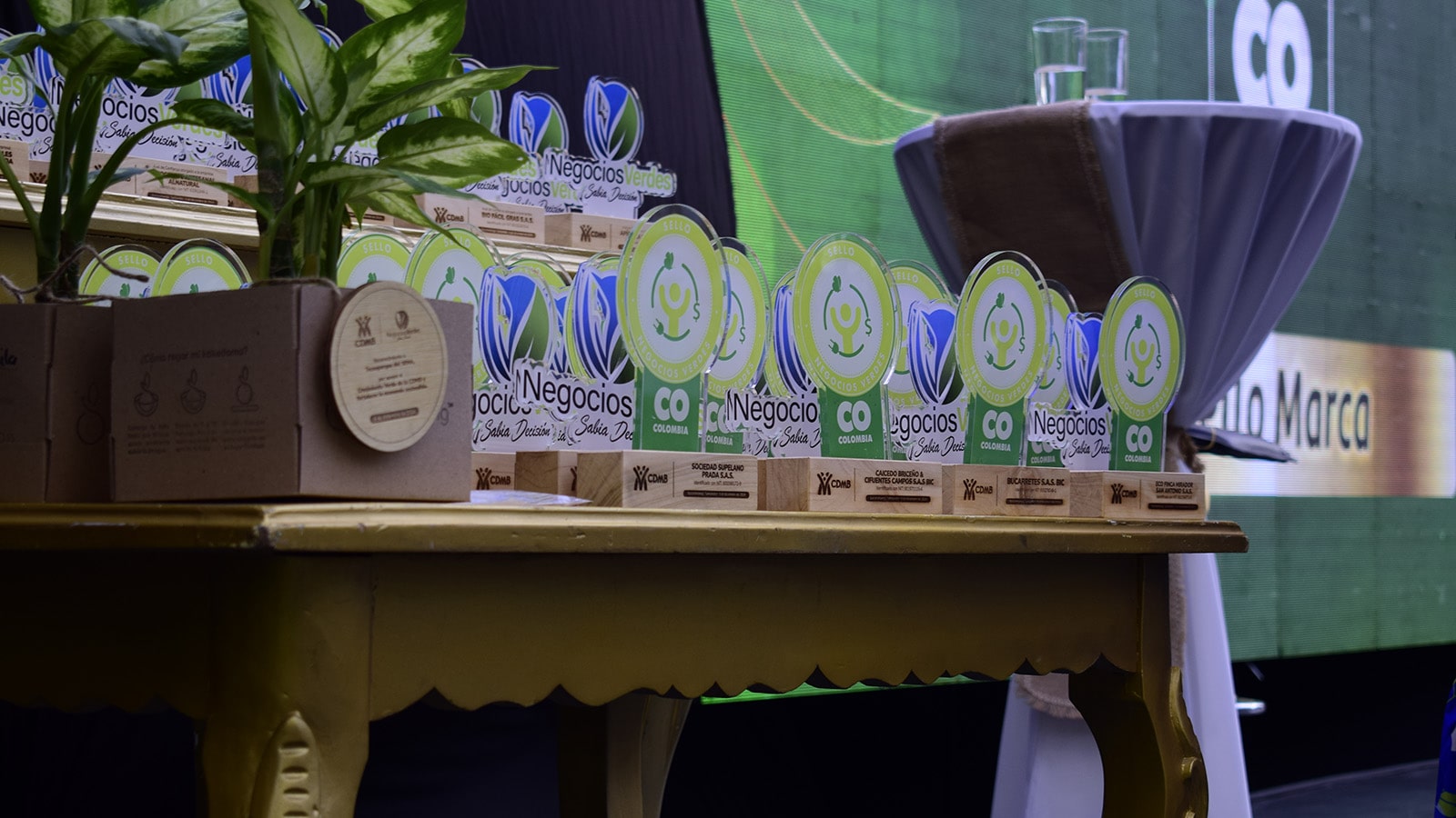 Gala de Reconocimientos a empresas adscritas a la Ventanilla de Negocios Verdes
